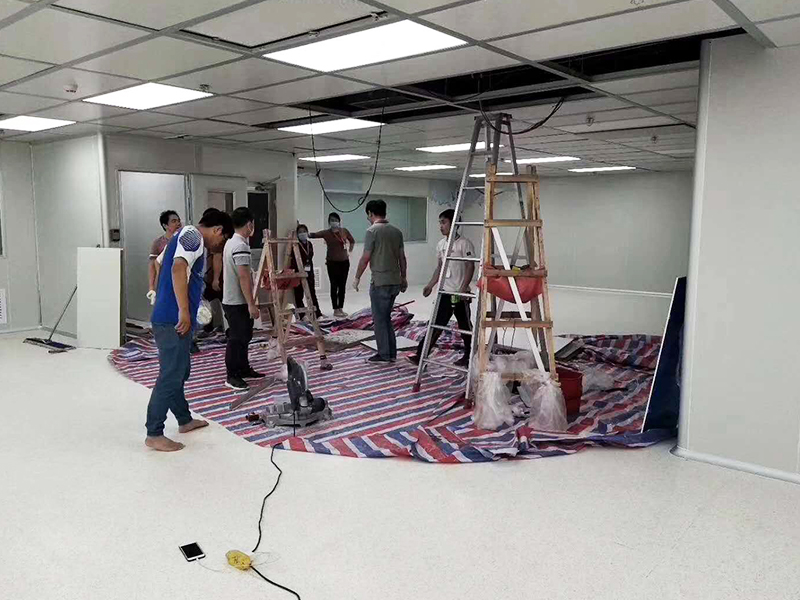 制鞋厂灰尘净化工程 